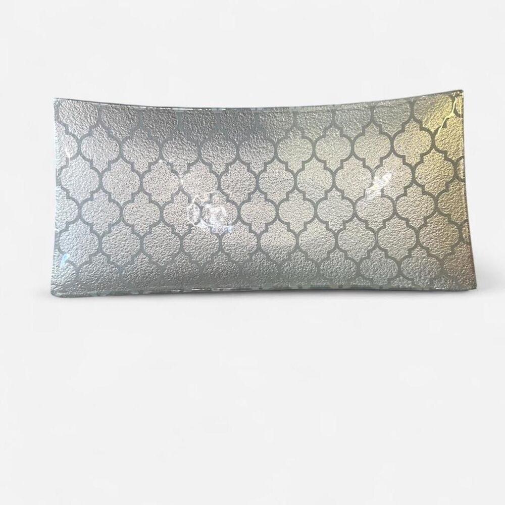 Hollywood Glam Silver Tray